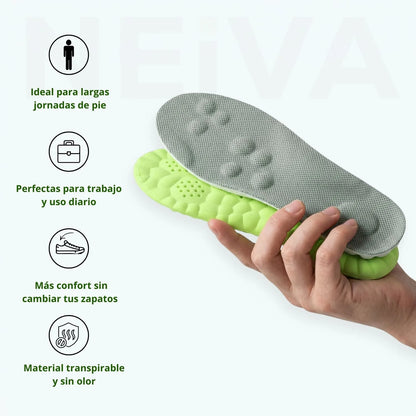 Plantilla masajeadora