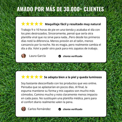 Plantilla masajeadora